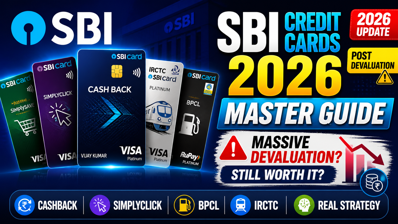 Ultimate 2026 SBI Credit Cards Master Guide: In-Depth Card-by-Card Breakdown, Post-Devaluation Reality Check, Hidden Hacks & Portfolio Strategies