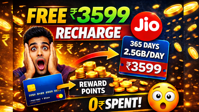 How This X User Got a FREE ₹3,599 Jio 365-Day Annual Recharge Using Only Credit Card Bill Payments - Complete 2026 Guide